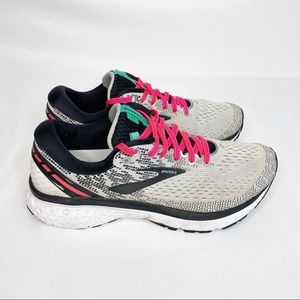 Brooks Ghost 11 Running Shoe White Size 7.5